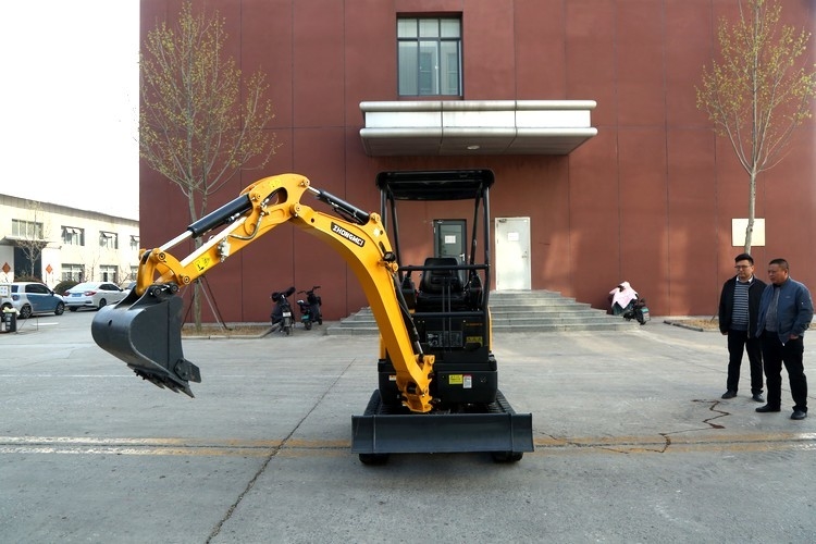 Städtischer Ton Mini Excavator Swing Boom Small-Hydraulikbagger der Arbeits-2