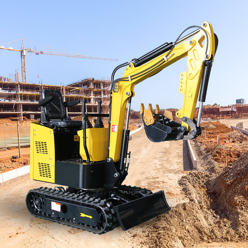Gummibahn-Bagger Micro Bagger 1 1,8 2 3 Ton Electric Mini Excavator
