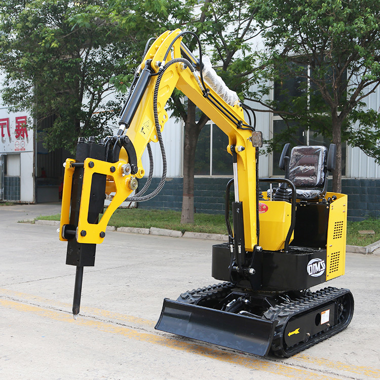 1 Ton Small Orchard Excavator Digging-Gräben 1 Ton Electric Mini Excavator With-Eimer
