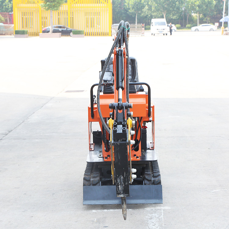 Hohe Kraftstoffeffizienz angebrachter Hydraulikbagger Mini Garden Digger mit 0,8 T Raupe